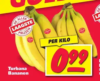 Nettorama Turbana bananen aanbieding