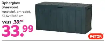 Leen Bakker Opbergbox Sherwood aanbieding