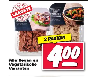 Nettorama Alle Vegan en Vegetarische Varianten aanbieding