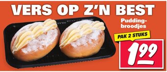 Nettorama Pudding-broodjes aanbieding