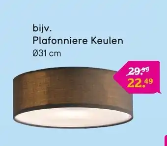 Leen Bakker Plafonniere keulen 31cm aanbieding