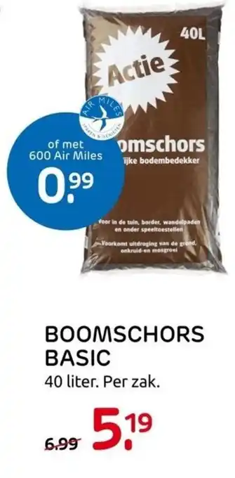 Praxis Boomschors basic 40 liter aanbieding