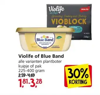 Jan Linders Violife of Blue Band aanbieding