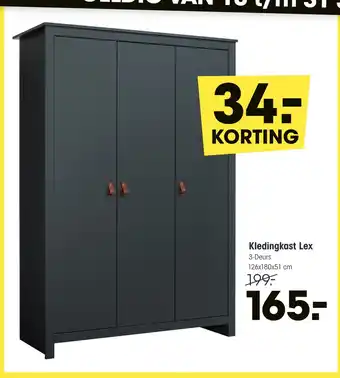 Kwantum Kledingkast Lex aanbieding