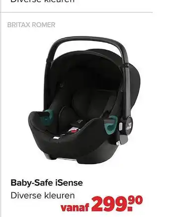 Baby-Dump Britax romer baby-safe isense autostoel aanbieding