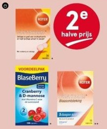 Etos Roter blaas en blaseberry" aanbieding