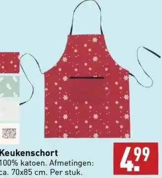 ALDI Keukenschort aanbieding