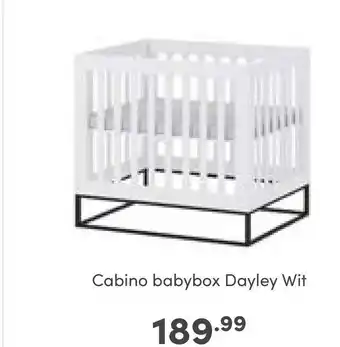 Baby & Tiener Cabino babybox dayley wit aanbieding