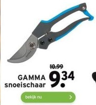 GAMMA Gamma snoeischaar aanbieding