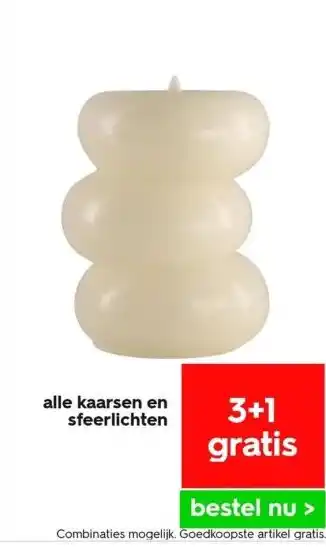 HEMA Alle kaarsen en sfeerlichten aanbieding