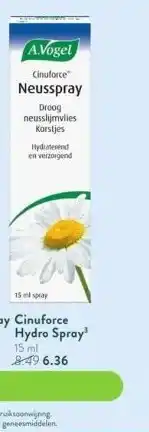 Holland & Barrett Hydro spray³ aanbieding