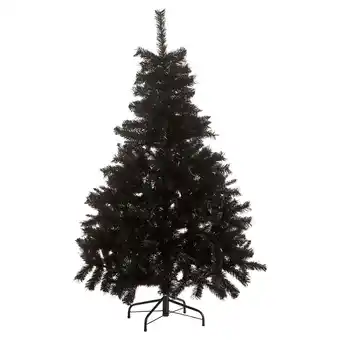 Kwantum Kerstboom serfaus zwart 185 cm aanbieding