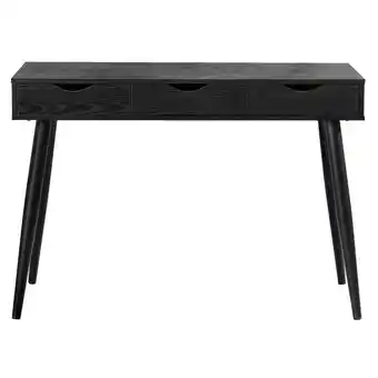 Leen Bakker Bureau montijo - zwart - 77,1x110x50 cm aanbieding