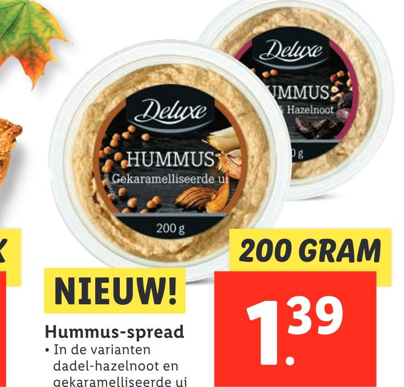 Hummusspread aanbieding bij Lidl