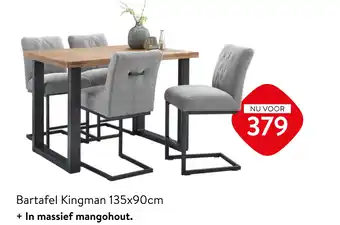 Profijt Meubel Bartafel kingman 135x90cm aanbieding