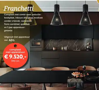 Superkeukens Franchetti aanbieding