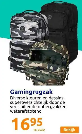 Action Gamingrugzak aanbieding