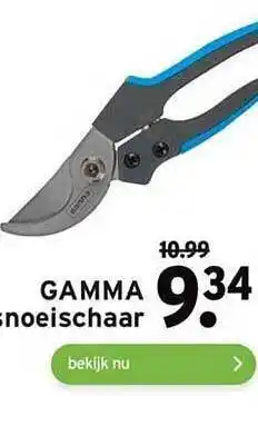 GAMMA Gamma snoeischaar aanbieding