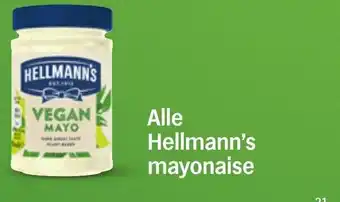 Albert Heijn Alle Hellmann's mayonaise aanbieding