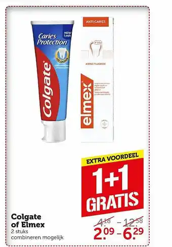 Coop Colgate of elmex aanbieding