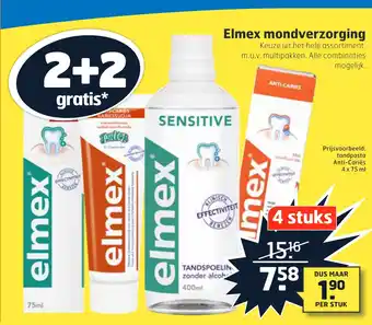 Trekpleister Elmex mondverzorging aanbieding