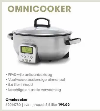 HANOS Omnicooker aanbieding