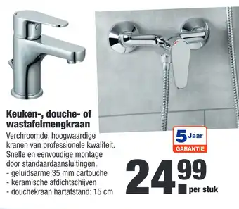 ALDI Keuken-, douche- of wastafelmengkraan aanbieding