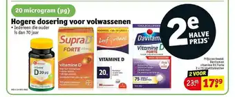 Kruidvat Davitamon vitamine d3 forte aanbieding