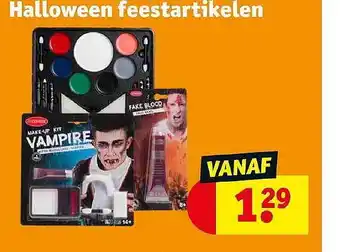 Kruidvat Halloween feestartikelen aanbieding