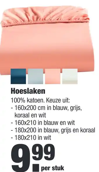 ALDI Hoeslaken aanbieding