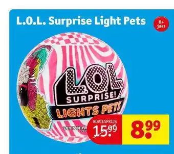 Kruidvat L.o.l. surprise light pets aanbieding