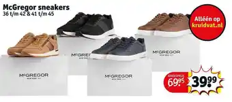 Kruidvat Mcgregor sneakers aanbieding