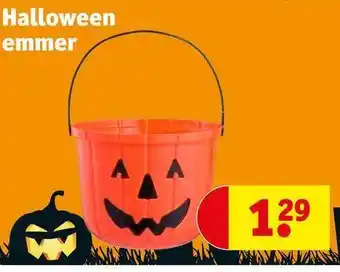 Kruidvat Halloween emmer aanbieding