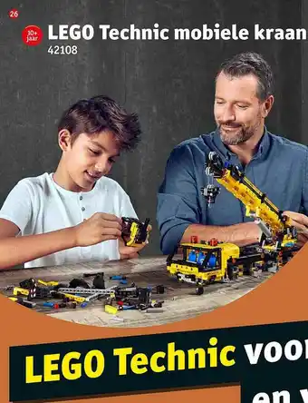 Kruidvat Lego technic mobiele kraan aanbieding