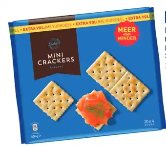 ALDI Backers mini crackers aanbieding