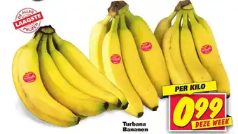 Nettorama Turb ana Bananen aanbieding