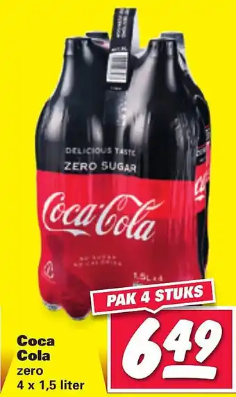 Nettorama Coca Cola Zero zero aanbieding