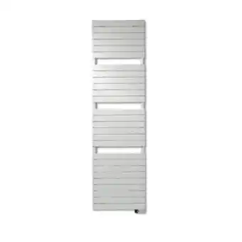 Sanitairwinkel.nl Vasco aster hf-el designradiator elektrisch horizontaal 1805x500mm, 1000w wit outlet uden aanbieding