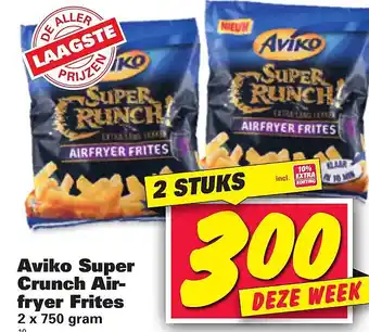 Nettorama Aviko Super Crunch Air- fryer Frites aanbieding