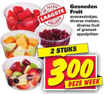 Nettorama Gesneden Fruit aanbieding