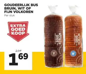 Jumbo Goudeerlijk bus bruin, wit of fijn volkoren aanbieding