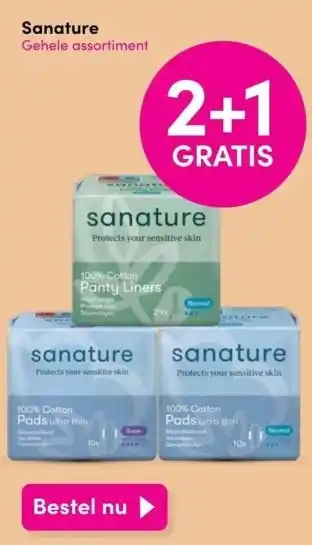 DA Sanature aanbieding