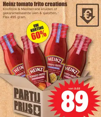 Dirk Heinz tomato frito creations aanbieding