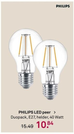 Karwei Philips led peer aanbieding