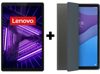 MediaMarkt Lenovo tab m10 hd (2nd gen) 32gb wifi grijs + folio case aanbieding