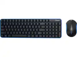 MediaMarkt Qware home office muis en toetsenbord (waterford) blauw aanbieding