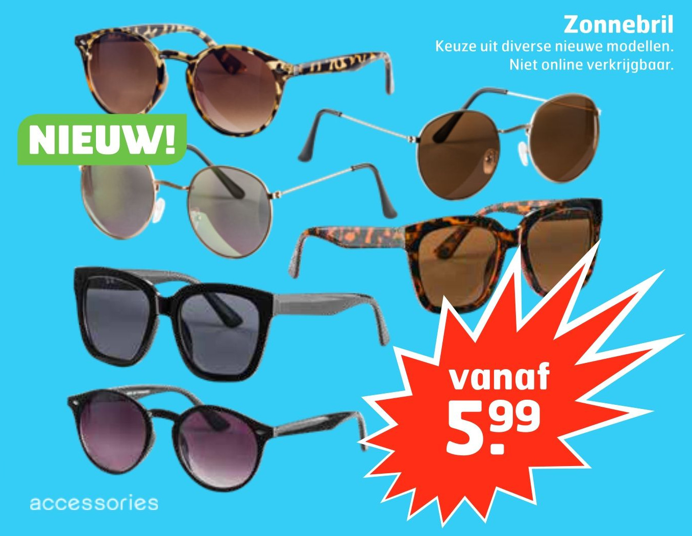Zonnebril aanbieding bij Trekpleister