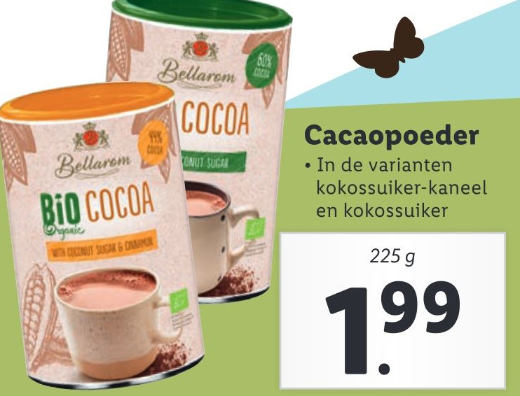 Cacaopoeder aanbieding bij Lidl