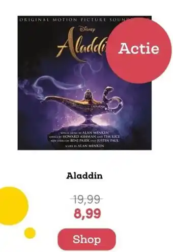 BookSpot Aladdin aanbieding