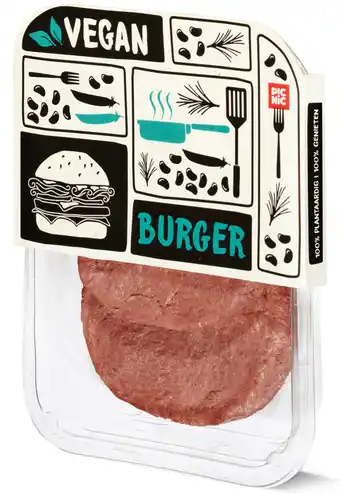 Picnic Picnic  vegan burger aanbieding